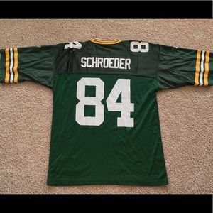 NFL Shirts - Vintage Green Bay Packers Bill Schroeder jersey NFL Shirts - Vintage Green Bay Packers Bill Schroeder jersey